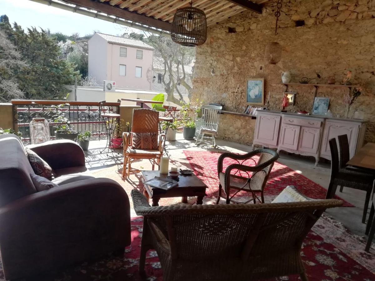 FitouLa Terrasse Vigneronne住宿加早餐旅馆 外观 照片